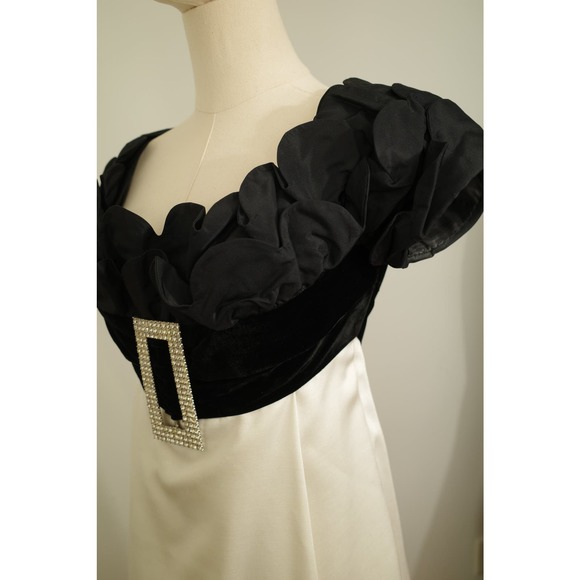 Mignon 1960s Petal Top Maxi Dress7890 - Picture 6 of 7